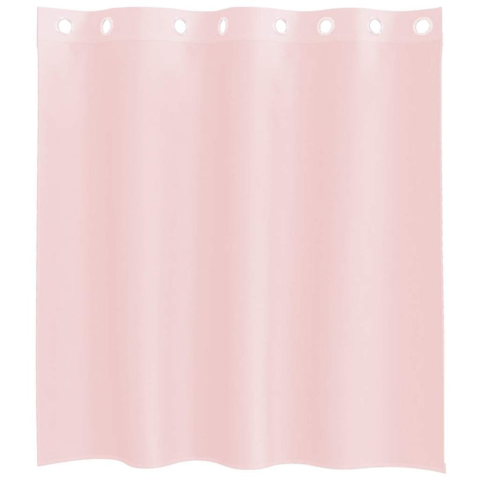 Perdele Voile cu Oelii 2 buc Roz deschis 140x140 cm - WALTI WALTI