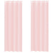 Perdele Voile cu Oelii 2 buc Roz deschis 140x260 cm - WALTI WALTI