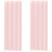 Perdele Voile cu Oelii 2 buc Roz deschis 140x300 cm - WALTI WALTI