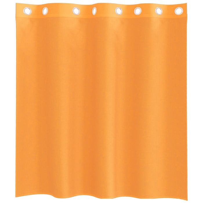 Perdele Voile cu Oeli 2 buc Portocaliu 140x140 cm - WALTI WALTI