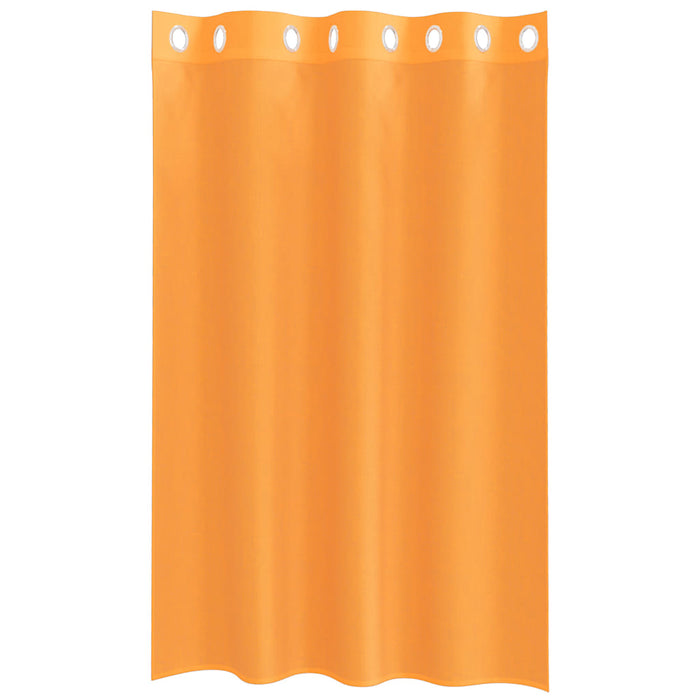 Perdele Voile cu Oelii 2 buc Portocaliu 140x175 cm - WALTI WALTI