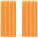 Perdele Voile cu Oelii 2 buc Portocaliu 140x225 cm - WALTI WALTI