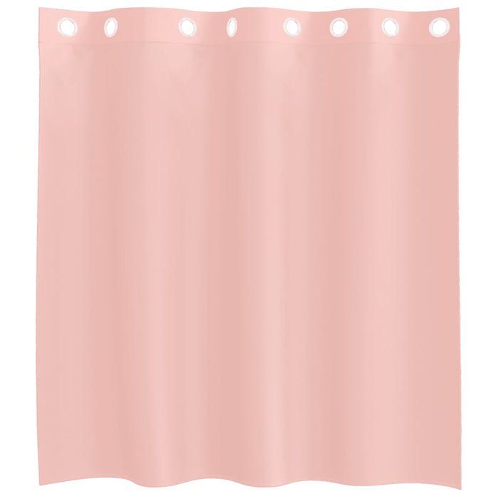 Perdele Voile cu Oelii 2 buc Roz 140x140 cm - WALTI WALTI