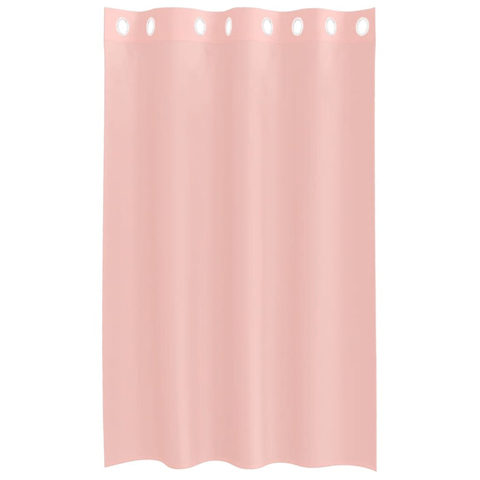 Perdele Voile cu Oelii 2 buc Roz 140x175 cm - WALTI WALTI