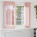Perdele Voile cu Oelii 2 buc Roz 140x175 cm - WALTI WALTI
