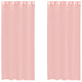 Perdele Voile cu Oelii 2 buc Roz 140x225 cm - WALTI WALTI