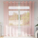 Perdele Voile cu Oelii 2 buc Roz 140x225 cm - WALTI WALTI