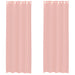 Perdele Voile cu Oelii 2 buc Roz 140x260 cm - WALTI WALTI