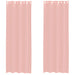 Perdele Voile cu Oelii 2 buc Roz 140x300 cm - WALTI WALTI
