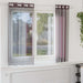 Perdele Voile cu Oelii 2 buc Violet 140x140 cm - WALTI WALTI