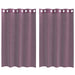 Perdele Voile cu Oeje 2 buc Violet 140x175 cm - WALTI WALTI