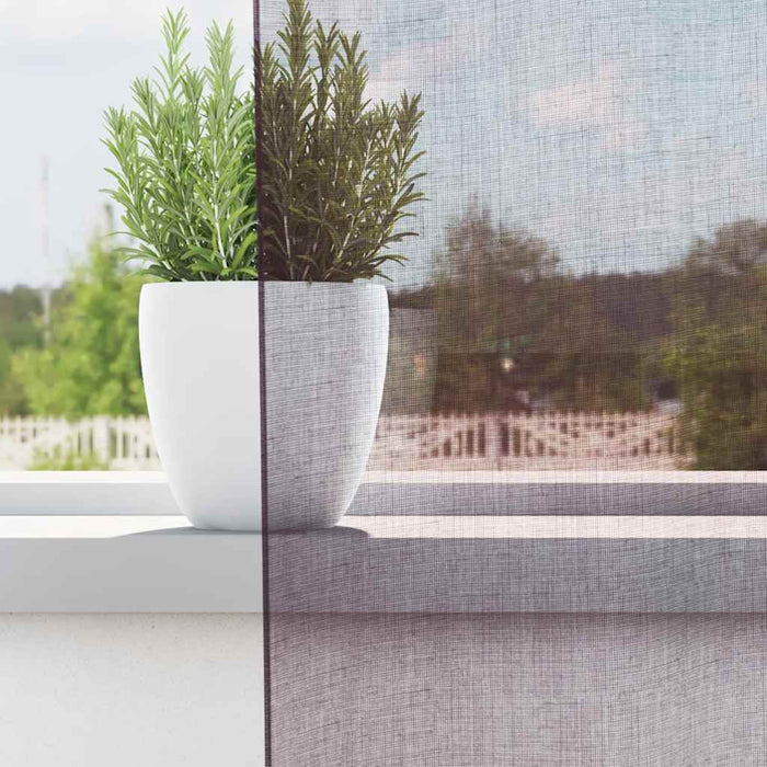 Perdele Voile cu Oelii 2 buc Violet 140x225 cm - WALTI WALTI