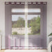 Perdele Voile cu Oelii 2 buc Violet 140x225 cm - WALTI WALTI