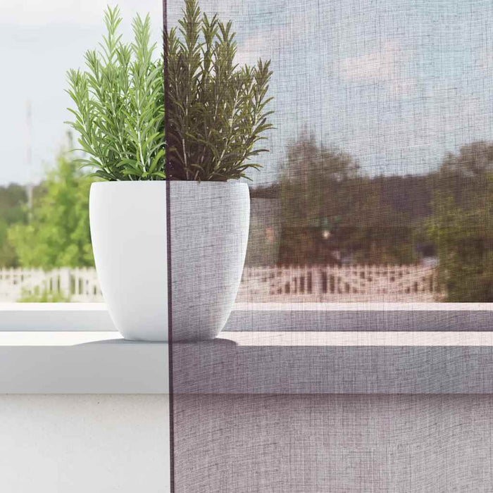 Perdele Voile cu Oelii 2 buc Violet 140x260 cm - WALTI WALTI