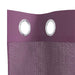 Perdele Voile cu Oelii 2 buc Violet 140x260 cm - WALTI WALTI