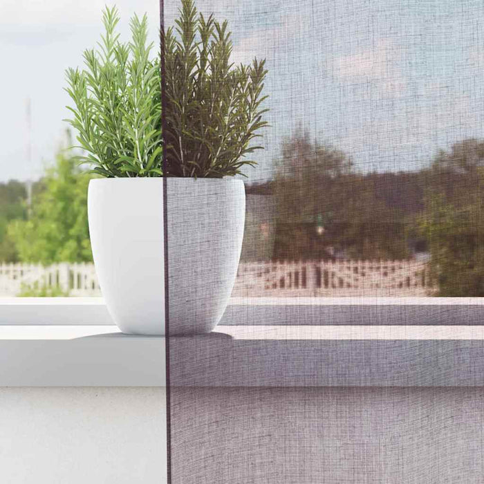 Perdele Voile cu Oelii 2 buc Violet 140x300 cm - WALTI WALTI