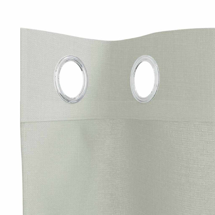 Perdele Voile cu Oelii 2 buc Gri deschis 140x140 cm - WALTI WALTI