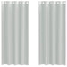 Perdele Voile cu Oelii 2 buc Gri deschis 140x225 cm - WALTI WALTI