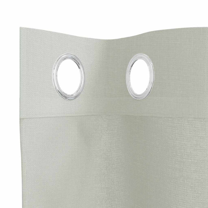 Perdele Voile cu Oelii 2 buc Gri deschis 140x225 cm - WALTI WALTI