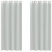 Perdele Voile cu Oelii 2 buc Gri deschis 140x245 cm - WALTI WALTI