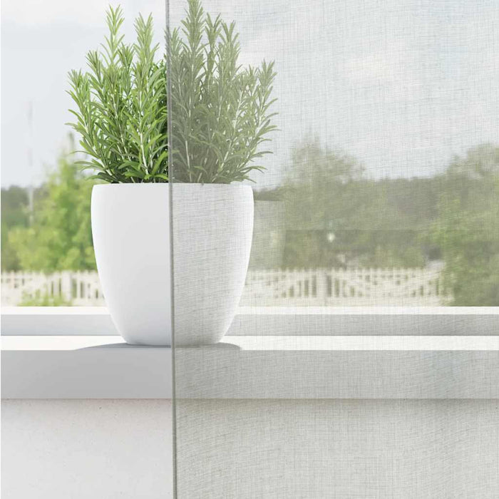 Perdele Voile cu Oelii 2 buc Gri deschis 140x245 cm - WALTI WALTI
