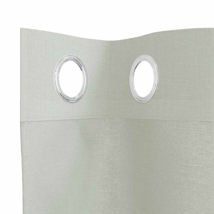 Perdele Voile cu Oelii 2 buc Gri deschis 140x300 cm - WALTI WALTI