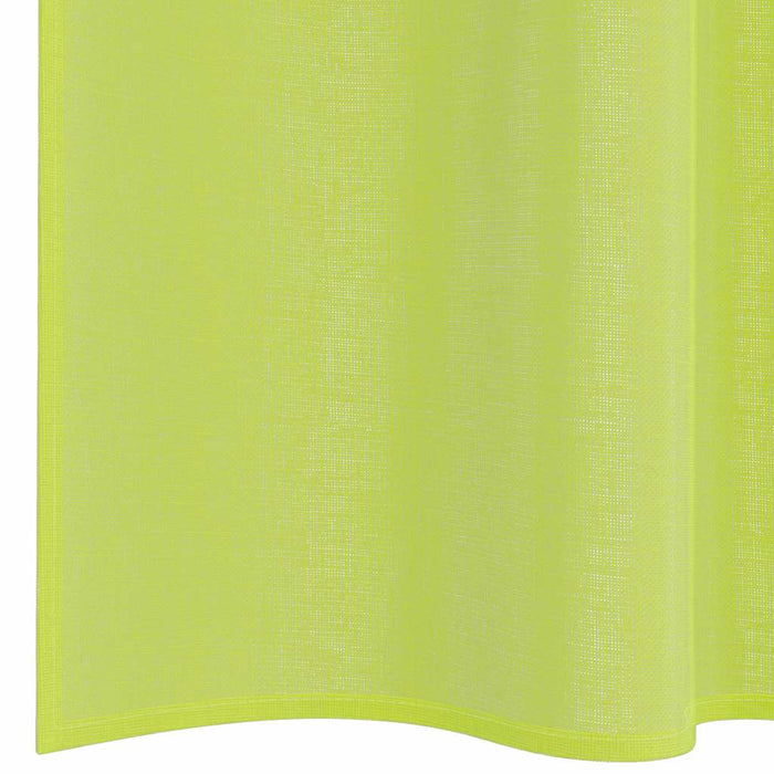 Perdele Voile cu buzunare pentru bare 2 buc verde măr - WALTI WALTI