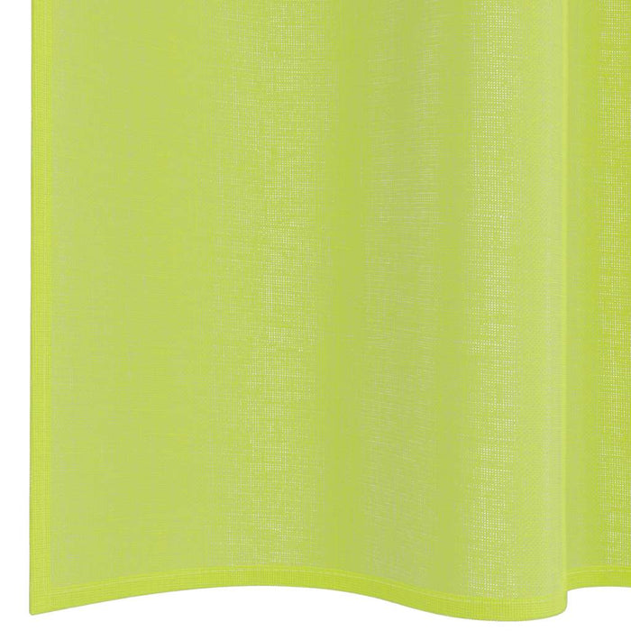 Perdele Voile cu buzunare pentru bare 2 buc verde măr - WALTI WALTI