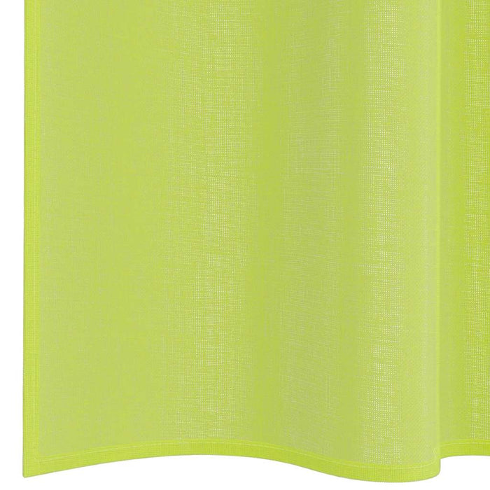Perdele Voile cu buzunare pentru bare 2 buc verde măr - WALTI WALTI