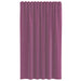 Perdele Voile cu buzunare pentru bare 2 buc violet - WALTI WALTI