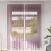 Perdele Voile cu buzunare pentru bare 2 buc violet - WALTI WALTI
