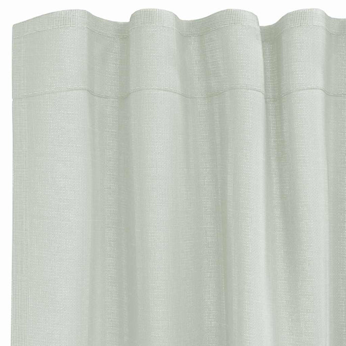 Perdele Voile cu buzunare pentru bare 2 buc gri deschis - WALTI WALTI