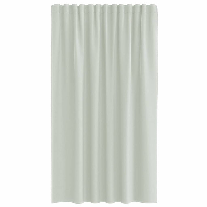 Perdele Voile cu buzunare pentru bare 2 buc gri deschis - WALTI WALTI