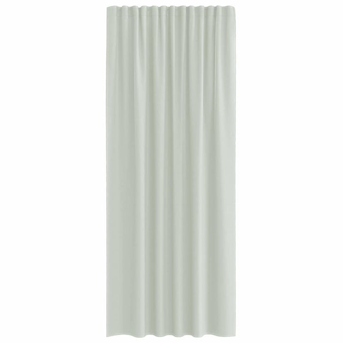 Perdele Voile cu buzunare pentru bare 2 buc gri deschis - WALTI WALTI