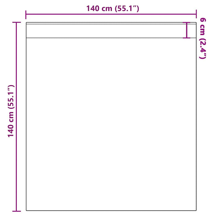 Perdele Voile cu buzunare pentru bare 2 buc Galben - WALTI WALTI