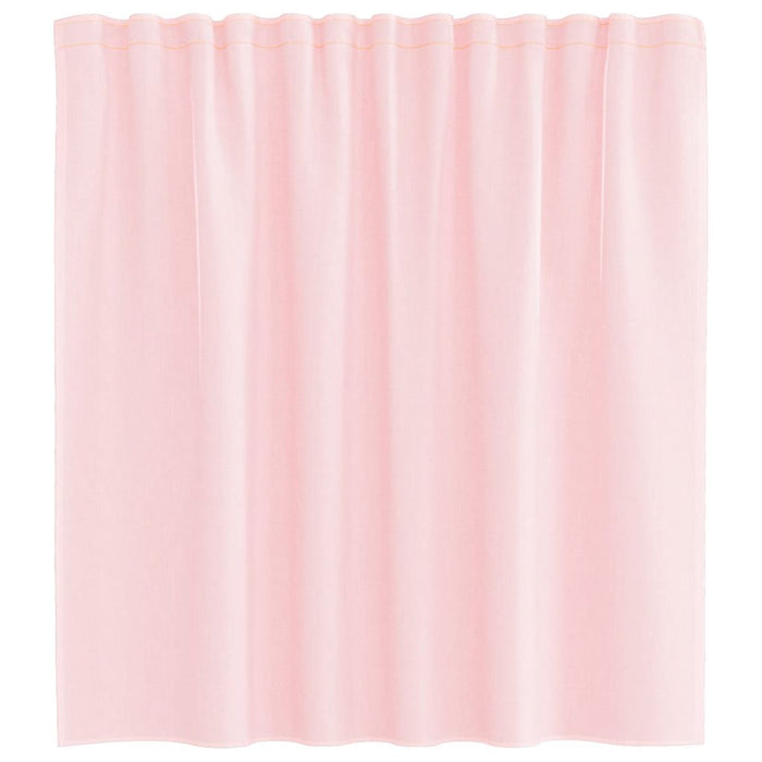 Perdele voal cu bucle 2 buc Roz deschis 140x140 cm - WALTI WALTI