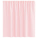 Perdele voal cu bucle 2 buc Roz deschis 140x140 cm - WALTI WALTI