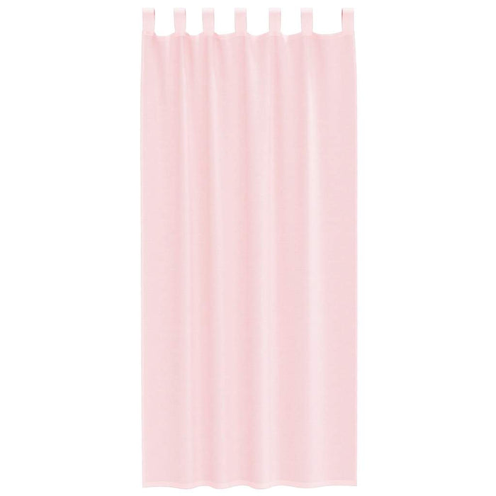Perdele voal cu bucle 2 buc Roz deschis 140x245 cm - WALTI WALTI