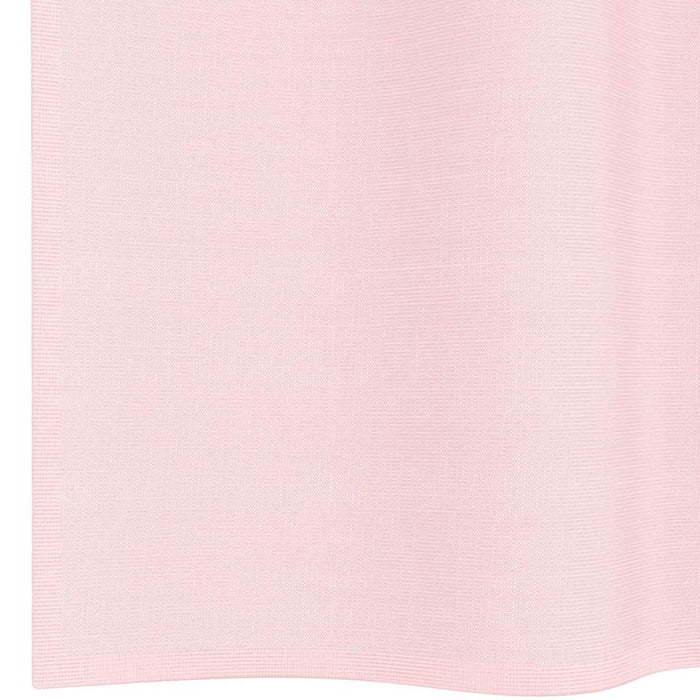 Perdele voal cu bucle 2 buc Roz deschis 140x260 cm - WALTI WALTI