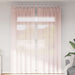 Perdele voal cu bucle 2 buc Roz deschis 140x260 cm - WALTI WALTI
