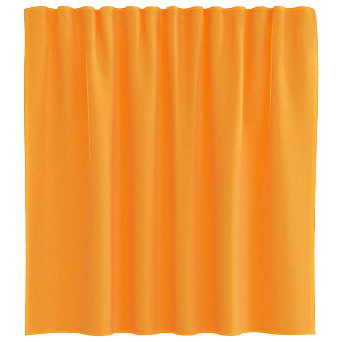 Perdele Voile cu Bucle 2 buc Portocaliu 140x140 cm - WALTI WALTI