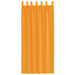 Perdele Voile cu Bucle 2 buc Portocaliu 140x225 cm - WALTI WALTI