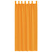 Perdele Voile cu Bucle 2 buc Portocaliu 140x245 cm - WALTI WALTI