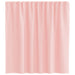 Perdele Voile cu Bucle 2 buc Roz 140x140 cm - WALTI WALTI