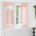 Perdele Voile cu Bucle 2 buc Roz 140x140 cm - WALTI WALTI
