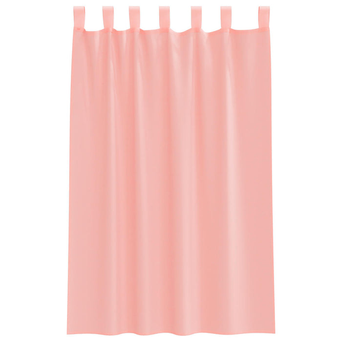Perdele Voile cu Bucle 2 buc Roz 140x175 cm - WALTI WALTI