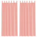 Perdele Voile cu Bucle 2 buc Roz 140x225 cm - WALTI WALTI