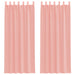 Perdele Voile cu Bucle 2 buc Roz 140x260 cm - WALTI WALTI