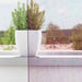 Perdele Voile cu Bucle 2 buc Violet 140x140 cm - WALTI WALTI