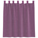 Perdele Voile cu Bucle 2 buc Violet 140x140 cm - WALTI WALTI